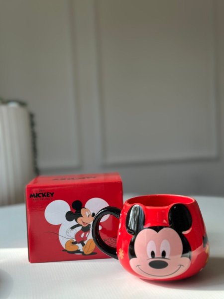 فنجان ميكي أحمر اصلي